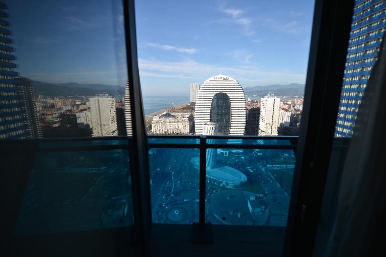 Orbi City Twins Tower Batumi Exteriér fotografie